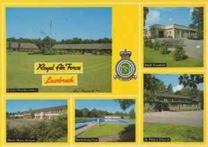 Royal Air Force Laarbruch RAF Swimming Pool German Military Postcard