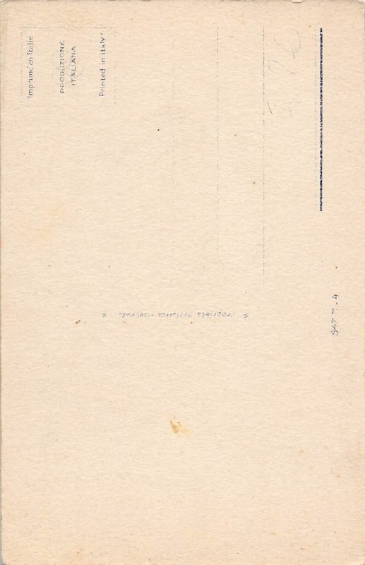 Beautiful Lady Large Hat Artist Signed Bompard 1910c postcard