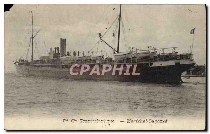 Old Postcard Co. General Transatlantic Marechal Bugeaud