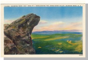 Blowing Rock, North Carolina/NC Postcard, John's River Valley, Near Mint!