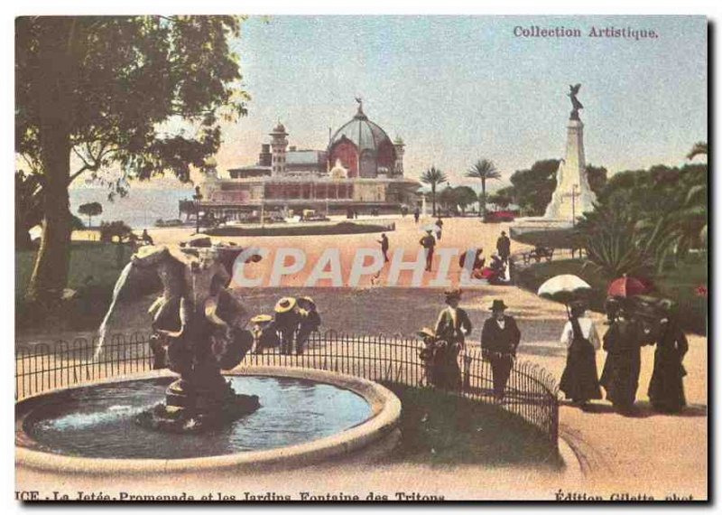 COPY Nice time Passe La Jetee Promenade and Gardens in 1905