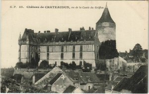 CPA CHATEAUDUN Chateau - Vu de la Cavee du Griffon (1201708)