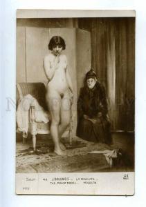 206948 NUDE Young Female Model by BAUGNIES Vintage SALON