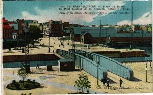 CPA St-NAZAIRE - Plage du Bassin - Le Pont roulant de la Nouvelle (589689)