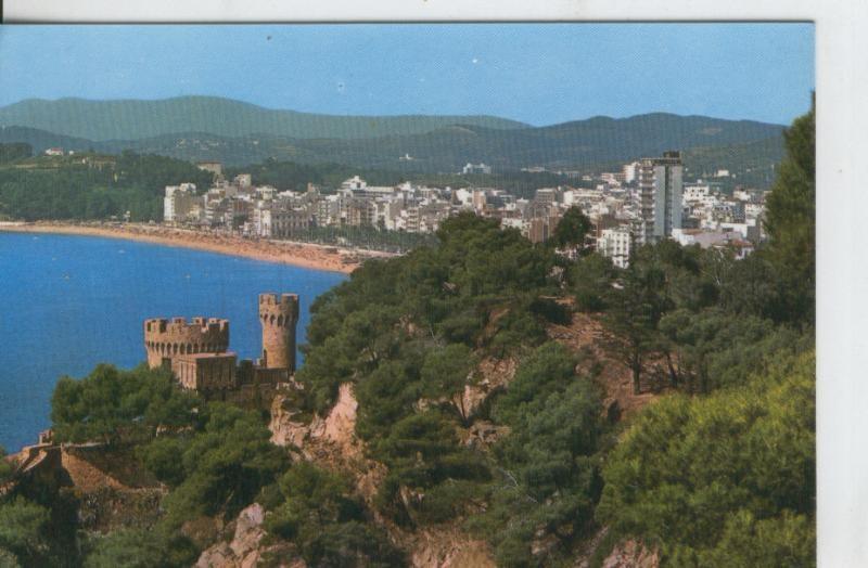 Postal 007678 : Lloret de Mar , vista general y castillo