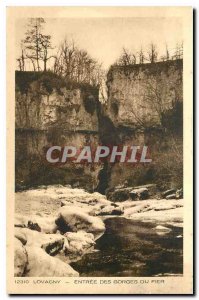 Old Postcard Lovagny Input of Gorges du Fier