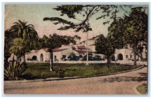 c1940's The Biltmore Montecito Cars Santa Barbara California CA Vintage Postcard 