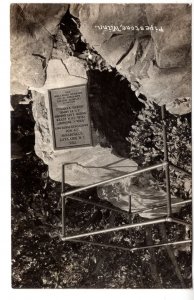 Real Photo, Expedition Plaque, Pipestone, Minnesota