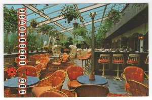 1950's/60's The Greenhouse, Holiday Inn, Erie, PA Chrome Postcard 