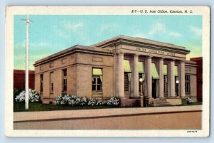 Kinston North Carolina NC Postcard United States Post Office Building Exterior