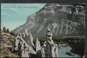 Canada Postcard - Natural Pillars, Banff, Canadian Rockies  RT2043