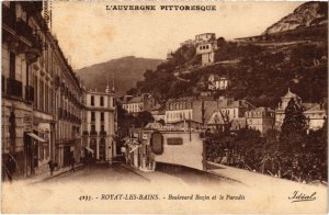 CPA Royat-les-Bains Boulevard Bazin et le Paradis FRANCE (1288615)