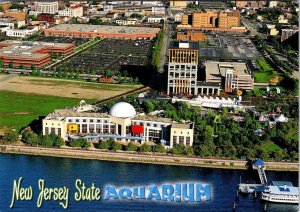 NJ, Camden  NEW JERSEY STATE AQUARIUM  Bird's Eye View  4X6 Postcard