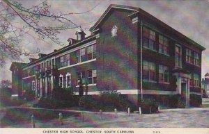 South Carolina Chester High School 1939