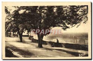Old Postcard Angouleme Vallee De La Charente view of Beaulieu rampart