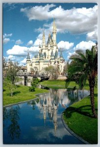 Cinderella Castle, Walt Disney World, Florida, Chrome Postcard