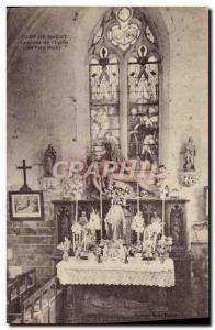 Old Postcard Camp De Mailly Interior From I & # 39Eglise breakfast Mailly
