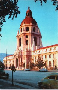 USA California Pasadena City Hall Vintage Postcard C163