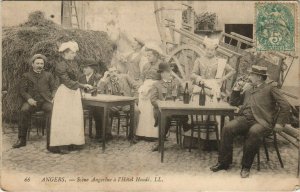 CPA ANGERS - Scene Angevine a l'Hotel Honde (127597)