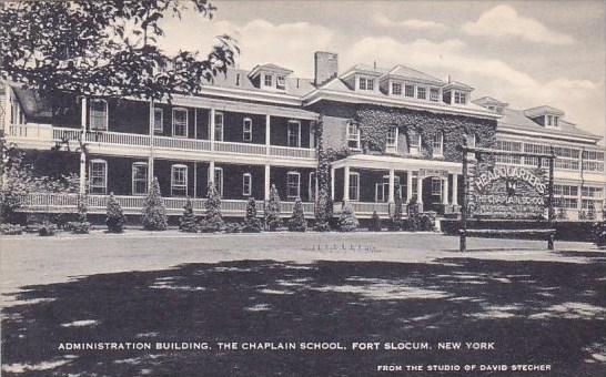 Administration Building The Chaplain School Fort Slocum New York