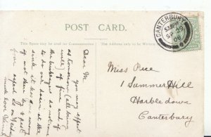 Genealogy Postcard - Rice - 1 Summer Hill - Harbledown - Canterbury - 3923A