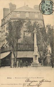 CPA MILLAU - Monument commémoratif Place du Mandarous (173823)