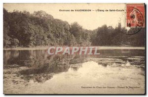 Old Postcard Vaucresson Around the Etang de Saint Cucufa