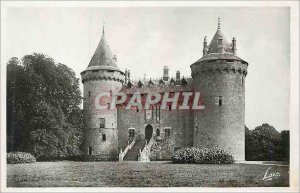 Modern Postcard Chateau Combourg or Celebre writer Chateaubriand spent part o...