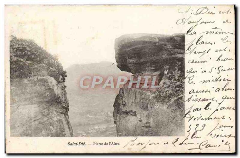 Old Postcard Saint Die Pierre L & # 39Aitre