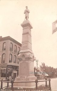 Soldiers Monument - Three Rivers, Michigan MI  