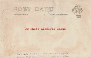 ID, Twin Falls, Idaho, RPPC, Twin Falls Meat Company Butcher Shop Interior,Photo