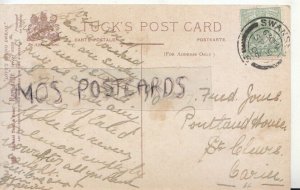 Genealogy Postcard - Jones - Portland House, St Clears, Carmarthen - Ref. R1019