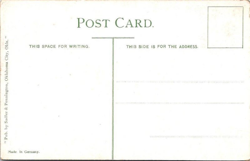 Oklahoma City, OK Oklahoma  RACE TRACK~State Fair HORSE RACING ca1910's Postcard