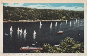 Postcard North West Arm Halifax Nova Scotia Canada