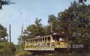 Branford Trolley Museum, No 1414 Open Bench Car Connecticut, USA Unused 