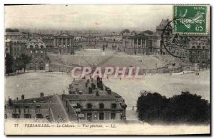 Old Postcard Versailles Chateau General view