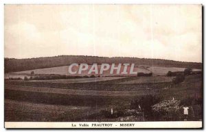 Old Postcard La Vallee Frautroy Misery