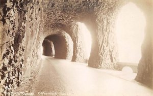 Mitchell Tunnel Real Photo - Columbia River Highway, Oregon OR  