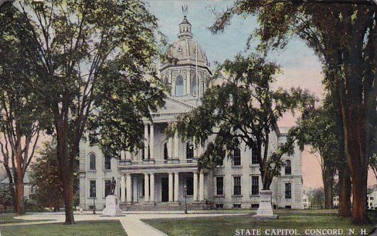 New Hampshire Concord State Capitol