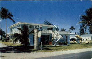Pompano Beach Florida FL Hotel 1950s-60s Postcard