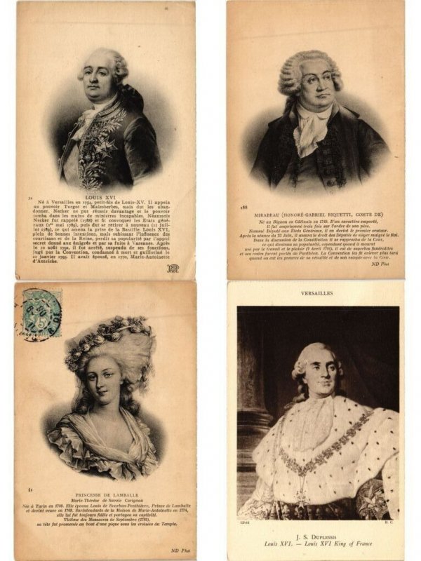 HISTORY FAMOUS PEOPLE ROYALTY 2000 Vintage Postcards Mostly Pre-1940 (L5571)