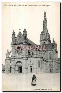 Postcard Old Ste Anne D Auray Basilica