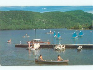 Pre-1980 LAKE SCENE Adirondacks - Silver Bay - Lake George New York NY AE3631