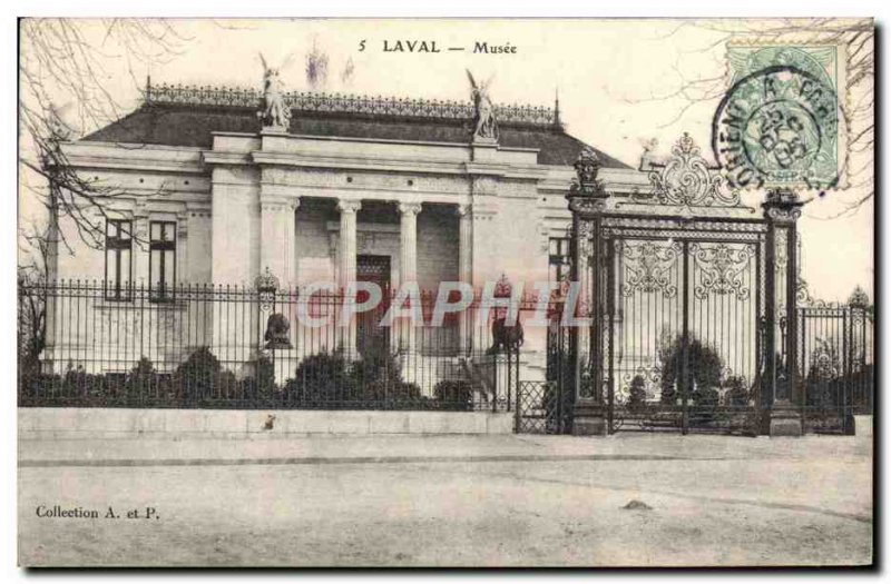 Old Postcard Laval Museum