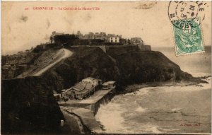 CPA GRANVILLE - Le Casino et la Haute-VILLE (589304)