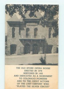 1920's OPERA HOUSE BUILDING Central City - Near Golden & Denver CO AE9031