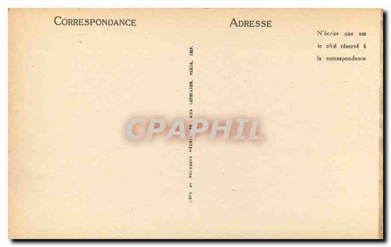 Old Postcard Rambouillet Chateau La Salle of old Delfi Earthenware Bathroom M...