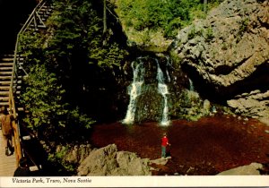 Canada Nova Scotia Truro Victoria Park Winding Stream