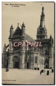 Old Postcard Saint Anne d & # 39Auray Basilica