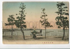 3081463 JAPAN Bund of Yokohama ships Vintage tinted PC